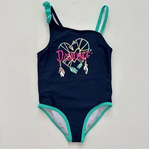 Jessica Simpson One Shoulder Swimsuit Size 4T